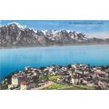 Montreux et Alpes de Savoie Switzerland Postcar...