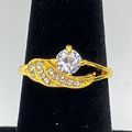 Ring Zircon Angel Wing #488