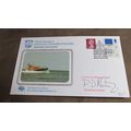 Cox signed 1990 GB Cover- RNLI Lifeboat Lincoln...
