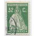PORTUGAL 1926 CLASSIC CERES LONDON PRINT 32c USED