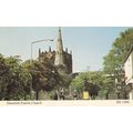 c.1970/80s postcard Parish Church, Ormskirk