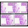 1291, Mint NH 30¢ - Dramatic Misperf Error Pair...