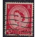 GB 1957 QE2 2 1/2d Red Wilding type 2 Wmk 165 S...