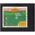 1983 canada scouts poster 32c f/u sg1100