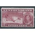 Newfoundland 1937 SG263 15c Claret Coronation M...