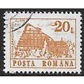 Romania Mi 4712 X: 20 L. orange Definitive Stam...