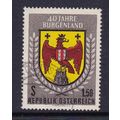 AUSTRIA 1961 40TH ANNIVERSARY OF BURGENLAND USE...