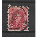 Australia.SG206 2 1/2d King George VI (Scarlet)...