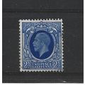 GB.SG443 2 1/2d Bright Blue.Mounted Mint.Jun25a
