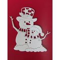 6 x Tattered Lace Die Cuts Snowman Hugs