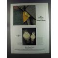 1982 Baume & Mercier Riviera Quartz Watch Ad