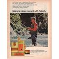 Raleigh Cigarettes vintage Print Ad July 1971