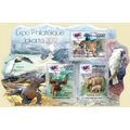 CENTRAL AFRICA 2011 SHEET MNH PHILATELIC EXPO J...