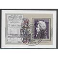 GER 1991 100pf 'WOLFGANG AMADEUS MOZART' M/S FI...