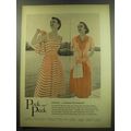 1949 Peck and Peck Hope Skillman Dresses Ad - p...