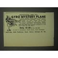 1952 Sax-On Gyro Mystery Plane Advertisement - ...