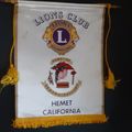 Lions Club International Banner Hemet CA Califo...