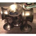 Napkin holders solid brass set of 4