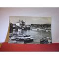 CUSTOMS HOUSE QUAY, FALMOUTH, CORNWALL used vintage postcard RP 1960 pm =