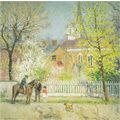 MelchersGari-StGeorge'sChurch-sj Poster Canvas ...