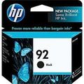 HP 92 Black Ink Cartridge C9362WN