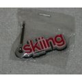 Skiing Magazine Zipper Pull