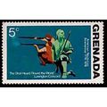 Grenada 1975 Revolution Bicentennial 5c MNH Stamp