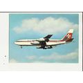Aviation AIR MALTA BOEING 720 Postcard by Denni...