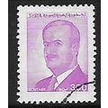 SYRIA 1988 PRES HAFEZ AL - ASSAD 300p MAUVE SG1...