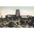 Parish Church Folkstone Kent Postcard (KEN72396)
