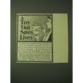 1900 Dana & Co Toy Peerless Iceland Freezer Ad ...