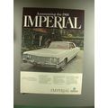 1968 Chrysler Imperial Crown Four-Door Hardtop Car Ad