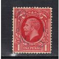 GB 1934 KGV 1d Scarlet SG 440 ( C560 )