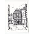 The Town Hall Margate Modern Sketch Art Postcar...