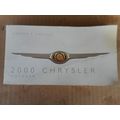 2000 Chrysler Voyager Factory Owners Manual