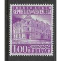 VENEZUELA 1958 1b MAUVE GPO CARACAS SG 1504 FIN...