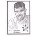 Heath Stream Zimbabwe Cricket Artist Drawing Li...