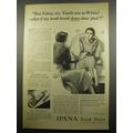 1932 Ipana Tooth Paste Ad - But Edna, my teeth ...