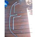 1955 CHRYSLER WINDOW GARNISH MOLDINGS 4D NEW YO...
