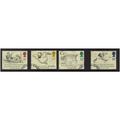 GB 1988 EDWARD LEAR SET F/U SG1405-1408