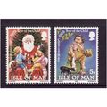 ISLE OF MAN 1979 CHRISTMAS SG163/164 SET 2 VALS...