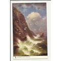 1490 HASTINGS Fairlight Cliffs Rough Sea Tuck O...