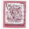 1973 AUSTRIA sg1677 1.50s DULL ROSE FINE USED (...