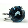 London Blue Topaz, 925 Sterling Silver Pendant,...