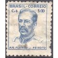 Brazil 1946 - 500cr blue - Marshall Floriand Pe...