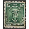 Southern Rhodesia 1924 SG1 1/2d Blue-Green Fine...