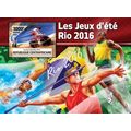 CENTRAL AFRICA 2016 SHEET MNH RIO OLYMPIC GAMES...