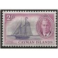 Cayman Islands 1950 SG145 2/- Violet & Reddish-...