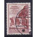 DENMARK 1962 DANSK FREDNING 10ore WATERMILL USE...