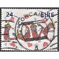 Ireland, 1988 28p Love, SG 684 (Scott #706), used